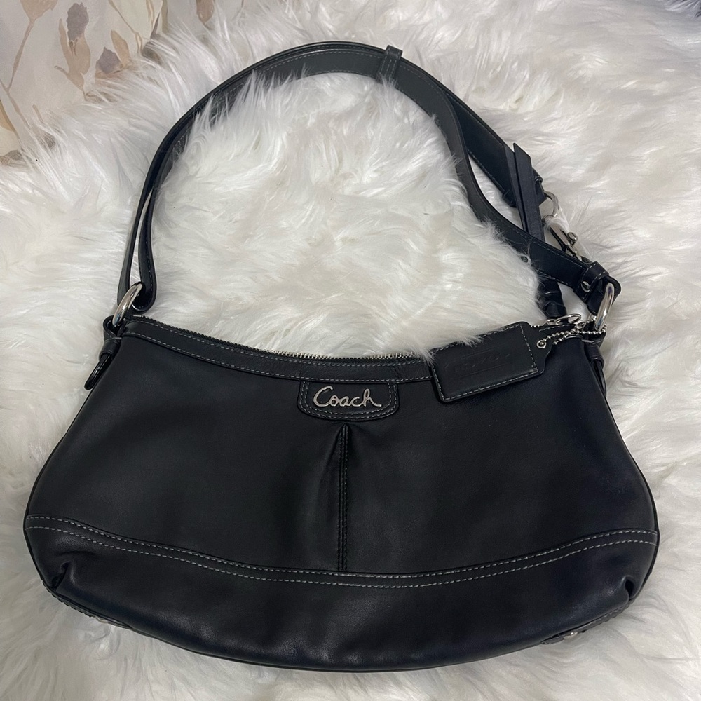 ✨COACH PARK LEATHER DUFFLE F19729 BLACk VINTAGE EXCELLENT CONDITION